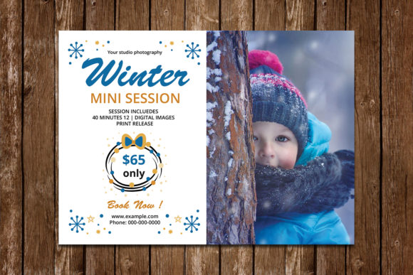 Download Winter Photography Mini Session Template - Premium Bundle