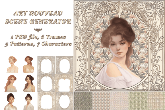 Download Art Nouveau Scene Generator - Scene generator Collection