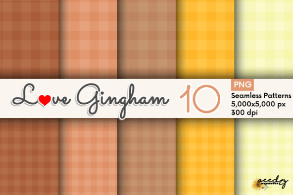 Download Tan Gingham - Premium Bundle