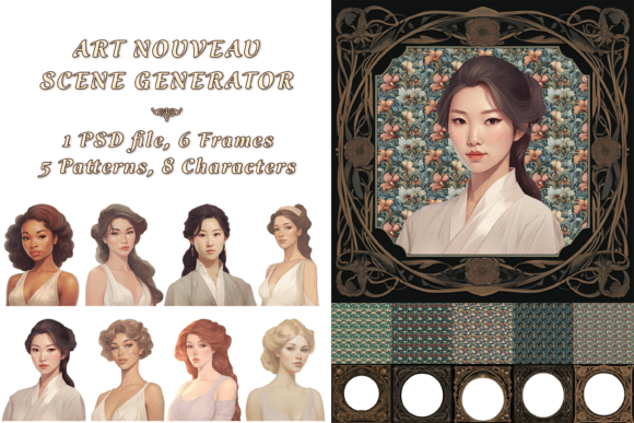 Download Art Nouveau Scene Generator - Scene generator Collection
