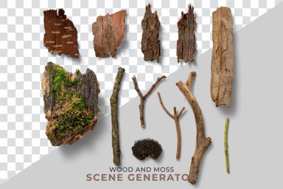 Download Wood and Moss Scene Generator - Scene generator Collection
