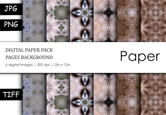 Download Brown Digital Paper Background - Brown Collection