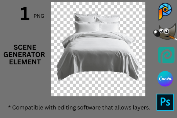 Download Scene Generator PNG Elements Pack BED 3 - Scene generator Collection
