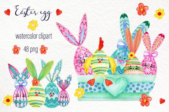 Download Easter Egg Scene Generator Watercolor - Scene generator Collection