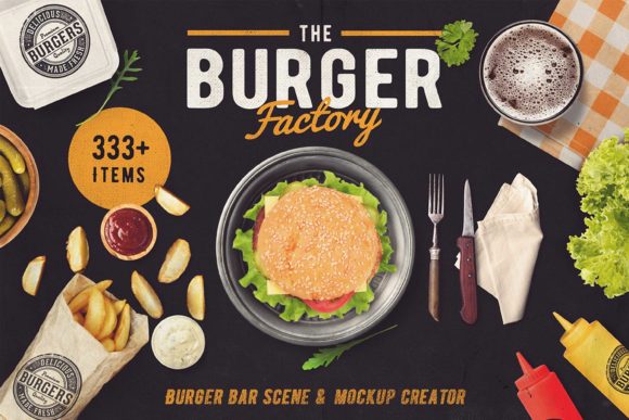 Download The Burger Bar - Scene Generator - Scene generator Collection